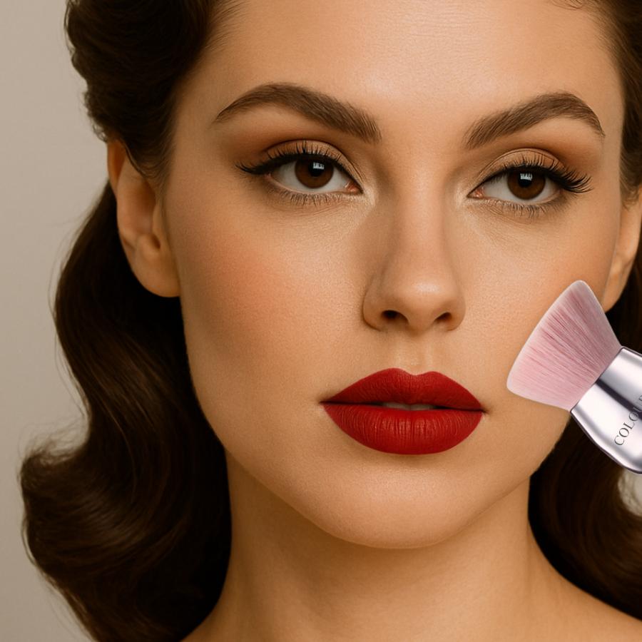 Cọ Tán Má Hồng Kem Và Nền Siêu Xinh COLOURPOP Kabuki Multi-purpose C160